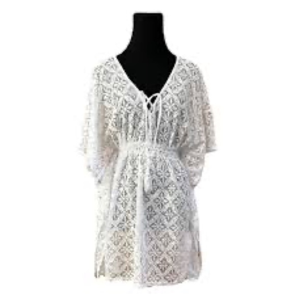 Miken lace swim coverup size small